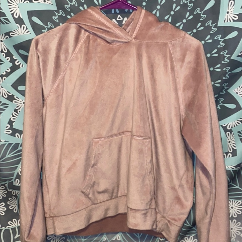 Light pink  low furry jacket